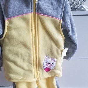 Toddler girl Jogging suit